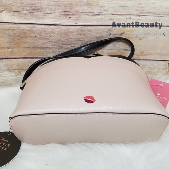 Kate spade Minnie Crossbody Disney KSNY Black Red - Picture 11 of 16